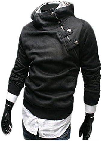 Hipster bob Men's Hedging Fleece Hooded Casual Slim Hoodie