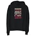 Hoodie Womens Black " THE MORE I LEARN ABOUT PEOPLE THE MORE I LOVE MY Tibetan Mastiff " Dogs