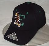 NCAA Eastern Michigan Eagles Black One Fit Cap-Adult 6 5/8 to 7 1/8