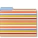 Stripes Designer File Folders