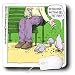 Londons Times Health and Vanity Trends Cartoons - Fat Free Pigeons - Mouse Pads