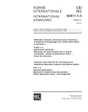 IEC 60811-1-3 Ed. 2.1 b:2001, Common test methods for insulating and sheathing materials of electric and optical cables - Part 1-3: General ... - Water absorption tests - Shrinkage test