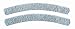 Pedag 137 Sling Leather Shoe Strap Grip, 2 Pair Per Package, One Size Fits All