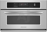 KitchenAid Architect Series II KBHS179SSS 27 Built-in Microwave Oven with 900 Cooking Watts, Convection Cooking and Glass-Touch Oven Display