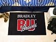 Bradley Univ Starter 20"x30" Floor Mat (Rug) - Bradley Braves NCAA College Athletics