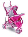 2 in 1 Doll Stroller with Infant/car Seat