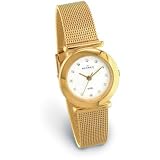 Skagen Women's Gold-Tone Mesh Steel Watch 107SGGD