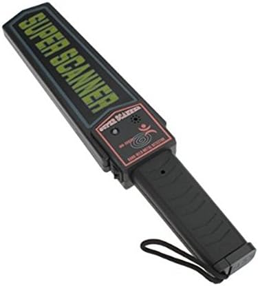 Egomall Hand Held Metal Detectors Portable Light-weight Security Scanner Wand with Adjustable Sensitivity Two Alarm Type Beep or Vibration