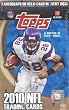 2010 Topps Football Cards Hobby Box (36 packs/box, 9 cards/pack, 1 Autograph or Relic Per Box)
