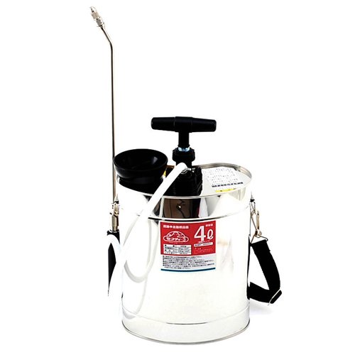 セフティ3 肩掛半自動噴霧器 4L 樹脂ポンプ