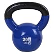 GoFit 20-Pound Blue Kettlebell with Vinyl Coating, Training DVD and Exercise Booklet GoFit 20-Pound Blue Kettlebell with Vinyl Coating, Training DVD and Exercise Booklet