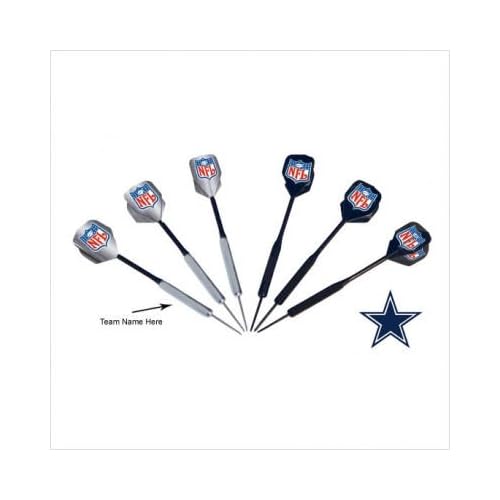 NFL Dallas Cowboys Steel Tip Dart Set Sports Fan Dart