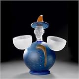 Eigenschaften Glasstudio Borowski  / Pedro blau - Schale Objekt - Studio Line - Borowski Skulptur