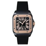 Cartier Santos 100 Pink Gold Medium Watch W2020007 by Cartier