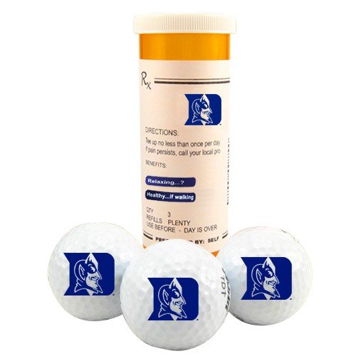 Duke Blue Devils Rx 3-pack Golf Balls
