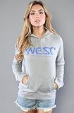 WeSC The WeSC Hooded Sweatshirt in Grey Melange hood ,Sweatshirts for Women