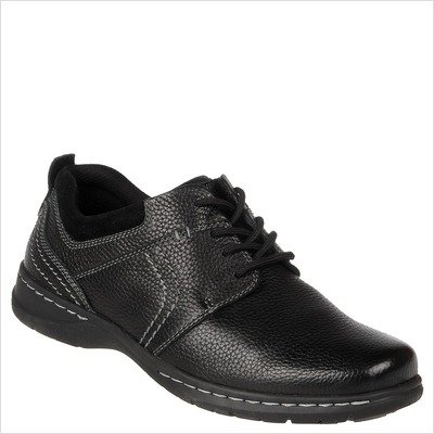 Men's Ames Oxford in Black Leather