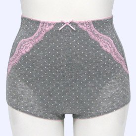 『STYLE UP』 産後リフォームシェイプショーツ L ドットグレー 6350031