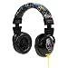 Skullcandy S6HEBZ27 Cyan Print CMYK Hesh DJ Headphones