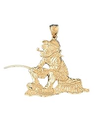 CleverEves 14K Gold Pendant Fisherman 6.9 - Gram(s)