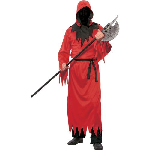 Ghoul in Red Adult Halloween Costume (Standard)