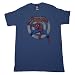 Search : MARVEL SPIDERMAN "ON TARGET" Licensed Lite Navy Blue Fine Woven Cotton Tee