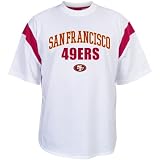 Men's San Francisco 49ers S/S White 'Team Standings' Tshirt