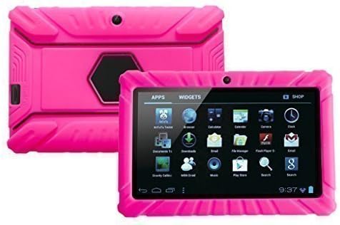 7 inch Tablet Kids Case, NNYCo Light Weight Shock Proof Kids Friendly Rubber Bumper Case for 7 inch Android Tablet