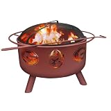 Landmann USA 26005 NCAA Georgia Bulldogs Fire Pit with Cover