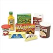Melissa Doug 4076 Wooden Fridge Food Set