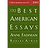 The Best American Essays 2003