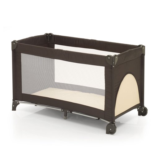 Herlag H8975-1540 - Reisebett Tivoli, schwarz/sand Preisvergleich