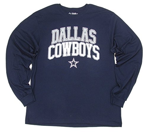 Dallas Cowboys Blue Pro Set 2 Long Sleeve Tee Shirt (X-Large)