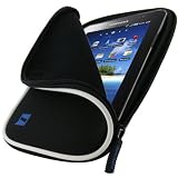 igadgitz Tasche Etui Schutzhülle Hülle Case Neopren in Schwarz für Samsung Galaxy Tab P1000 Internet Tablet