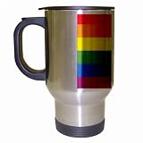 Gay Pride Flag Travel Mug