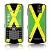 Jamaican Flag Design VERTICAL CAMERA Original Pearl 8110/ Pearl 8100 Cell Phone Protective Skin Decal Sticker