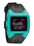 Nixon Lodown Watch - Men's Black/Teal, One Size