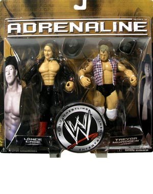 wwe adrenaline series 18 2 pack lance cade and trevor murdock cheap price