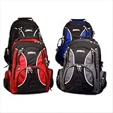 Extreme Molded Front Backpack Color: Blue