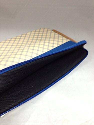 Greene + Gray 13-Inch Laptop Case (Blue/Taupe), by GREENE + GRAY