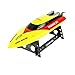 Babrit Elite 2.4GHz Remote Control Electric Boat High Speed RC Boat Duarable Battery Play on Water - Yellow (Only Works In Water)