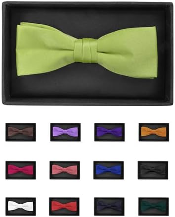 Boy's Poly Satin Banded Bow Ties