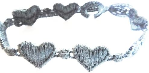 Cruciani C Heart Bracelet - Dark Grey
