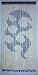 Wooden Beaded Door Curtain ~ Tribal ~ Hand Painted ~ Fits Standard Door Way ~ Approx 31 Strands