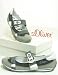 s.Oliver Slipper Ballerina schwarz / grau
