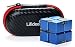 Lifidea Aluminum Alloy Metal Infinity Cube Fidget Cube (6 Colors) Handheld Fidget Toy Desk Toy with Cool Case Infinity Magic Cube Relieve Stress Anxiety ADHD OCD for Kids and Adults (Blue)
