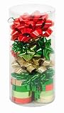 CR Gibson Classic Christmas Deluxe Ribbon And Bow Combination Pack
