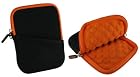 rooCASE Super Bubble Neoprene (Orange / Black) Sleeve Case for Garmin nuvi 3790 / 3790T / 3790LMT 4.3-inch GPS Navigator