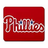 Philadelphia Phillies Rectangular Mouse Pad - 9.25 x 7.75 Mouse Mat - Deluxe Mousepad