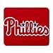 Philadelphia Phillies Rectangular Mouse Pad - 9.25 x 7.75 Mouse Mat - Deluxe Mousepad
